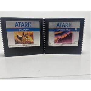 Super Breakout And Galaxian Atari 5200 1982 Video Game Cartridge Vintage Retro